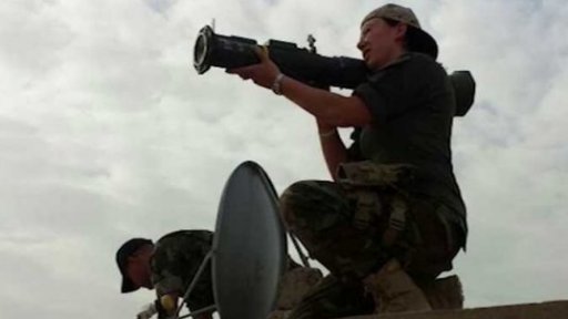 Žena proti islámským zabijákům