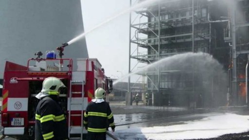 Požár v litvínovské chemičce pod kontrolou