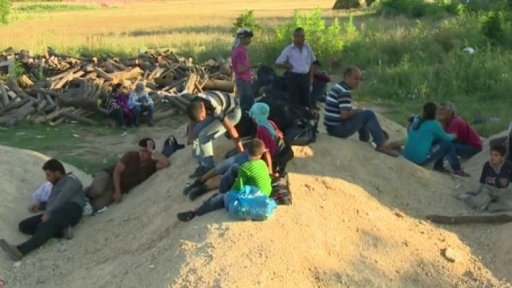 Vlna uprchlíků dorazila do Srbska