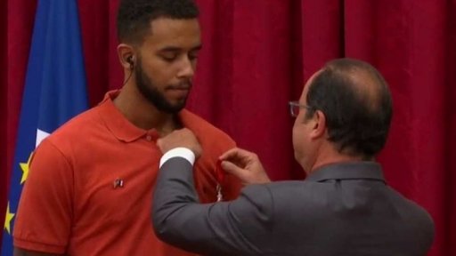 Vyznamenání za zmařený útok ve vlaku