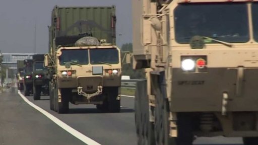 Americký konvoj v ČR