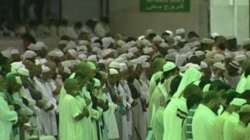 Pád jeřábu v Mekce