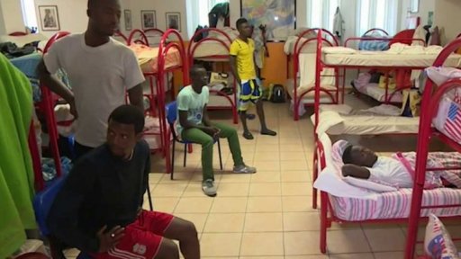 Uprchlíci v italských táborech