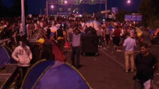 Živě z maďarsko-srbské hranice