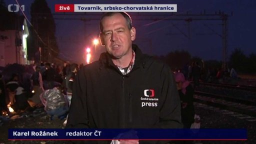 Živě ze srbsko-chorvatské hranice