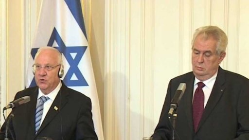 Izraelský prezident v Česku