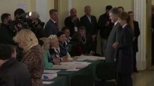 Problémy při komunálních volbách na Ukrajině