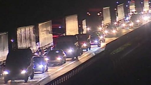 Komplikace v dopravě u Brna