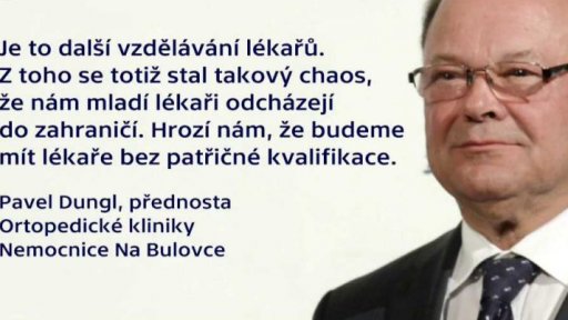 Lékaři o zdravotnictví