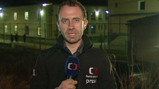 Protesty uprchlíků v Drahonicích