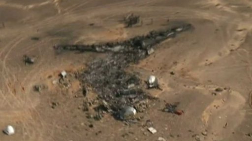 Vyšetřování pádu ruského letounu