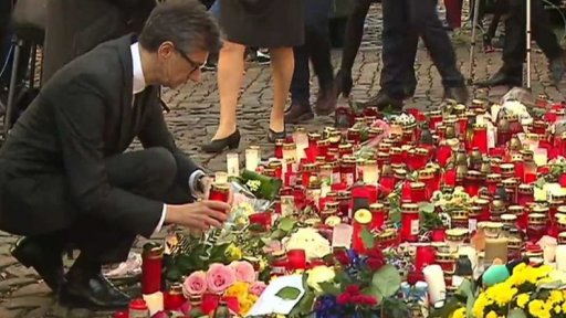 Minuta ticha za oběti teroristů