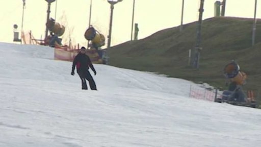 Lyžování po dešti