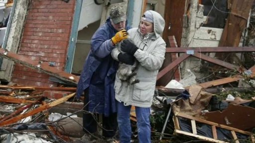 Oběti tornád v USA