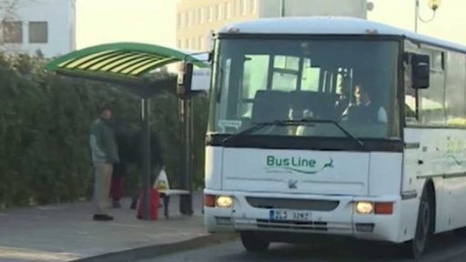 Lednový protest řidičů autobusů