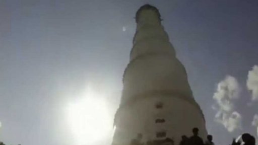 Ikona nepálské metropole v troskách