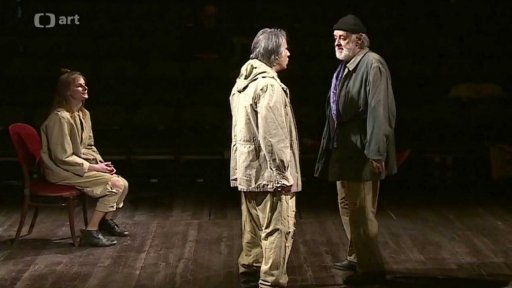 Hrabal v Huse na provázku