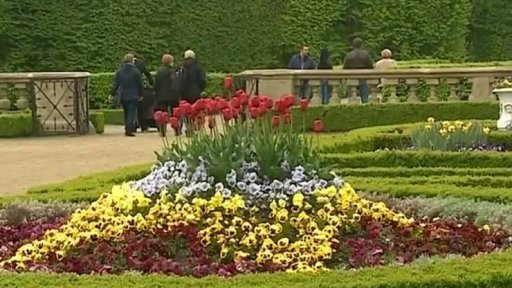 Květná zahrada v plném květu