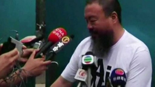 Aj Wej-Wej v londýnské Královské akademii umění