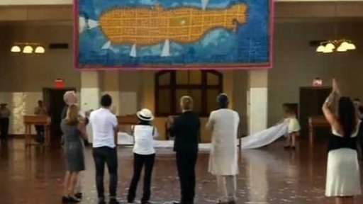 Gobelín Petra Síse pro Nelsona Mandelu