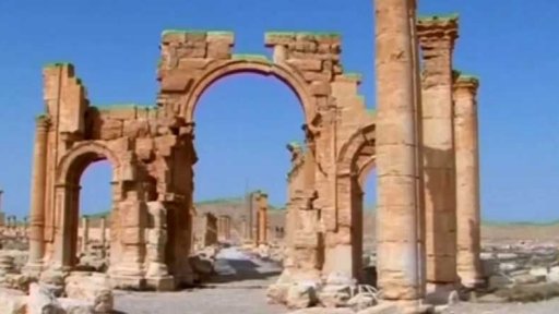 Syrská Palmýra zničená islamisty