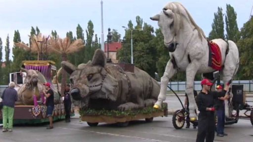 Obří loutky v Plzni