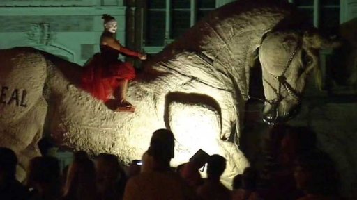 Obří loutky v Plzni