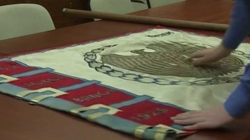 Unikátní sokolský prapor