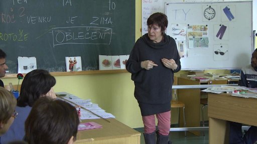 Uprchlíci v Česku.