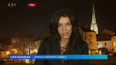 Z Plzně vstupovala živě Iveta Hametová.