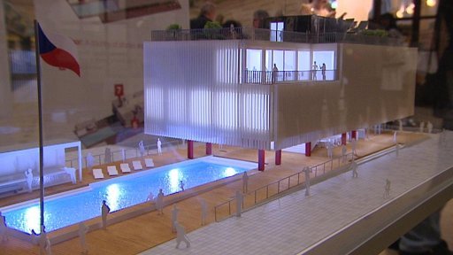 Pavilon z kontejnerů či bazén čištěný nanotechnologiemi - třeba tak bude vypadat český pavilon na EXPU 2015 v Miláně.