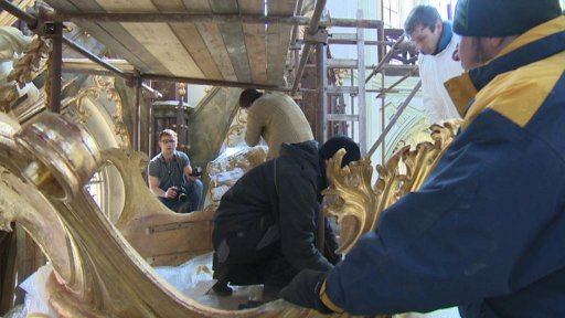 Santiniho Mariánská koruna se vrátila do kláštera v Kladrubech na Tachovsku