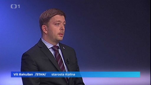 K rozsudku s hostem - starostou Kolína - Vítem Rakušanem