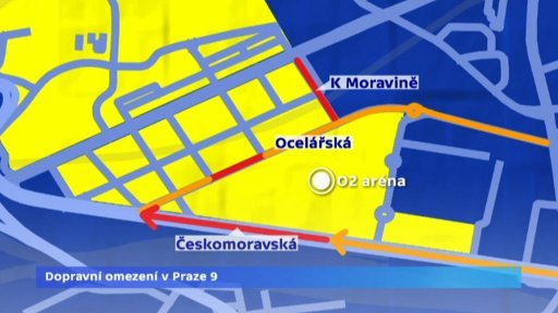 Přehled změn v dopravě kvůli Mistrovství světa v hokeji