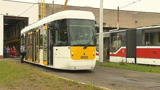 Prototyp nové tramvaje