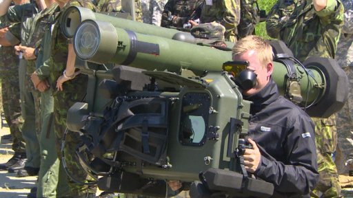 Cvičení aliančních vojáků v Boleticích