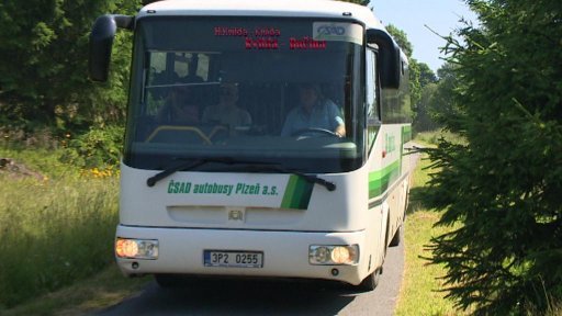 Na Šumavě začaly znovu jezdit Zelené autobusy