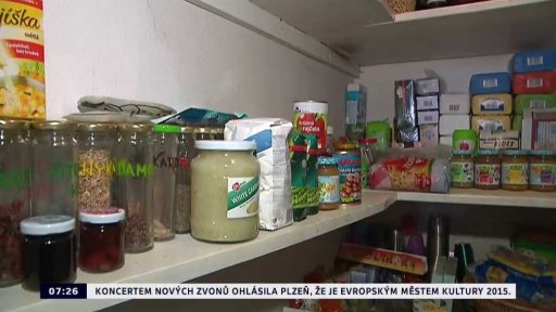 Zásoby v potravinové bance