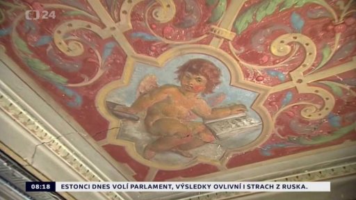 Objev vzácných maleb v Novém Jičíně