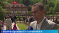 Otevírání pramenů v Luhačovicích