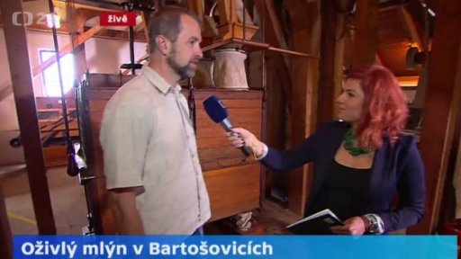 Oživlý mlýn v Bartošovicích