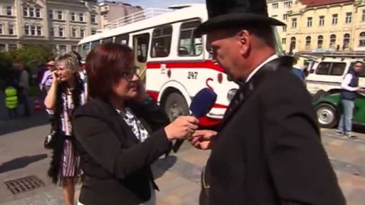 Historická rallye v Ostravě