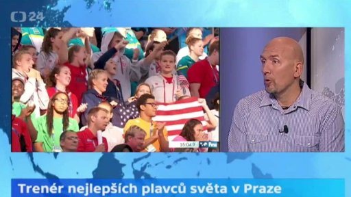 Trenér nejlepších plavců světa v Praze