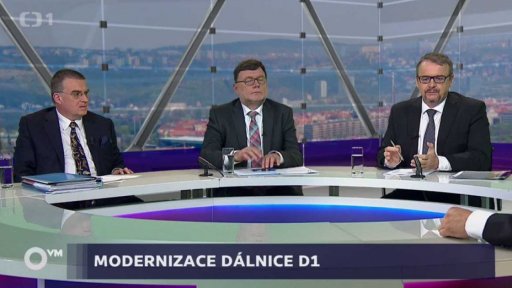 Dan Ťok (nestr. za ANO), ministr dopravy; Zbyněk Stanjura (ODS), bývalý ministr dopravy, předseda poslaneckého klubu; Zdeněk Žák, bývalý ministr dopravy, poradce prezidenta ČR