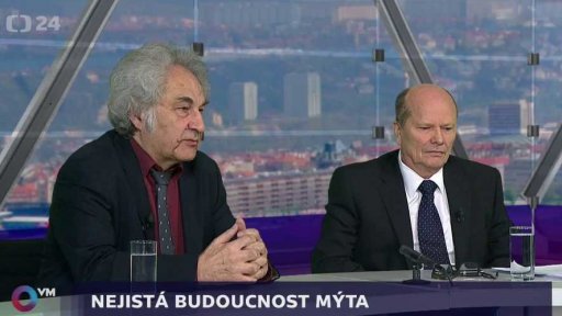 Karel Černý, výkonný ředitel Kapsch ČR; Václav Jirovský, vedoucí, Ústav bezpečnostních technologií a inženýrství, Fakulta dopravní ČVUT