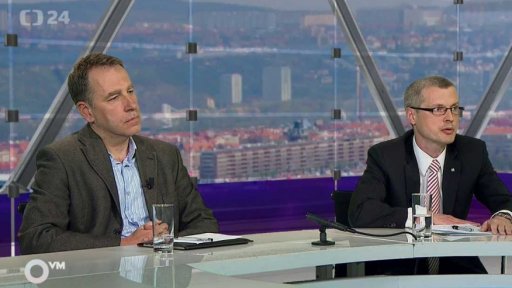 Vladimír Tomšík, viceguvernér ČNB; Luděk Niedermayer (nestr. za TOP09), poslanec EP, bývalý viceguvernér ČNB