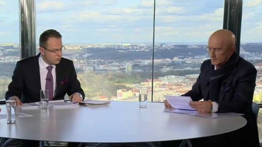 Ondřej Závodský, náměstek ministra financí; Ivo Valenta, majitel společnosti Synot, senátor za SsČR