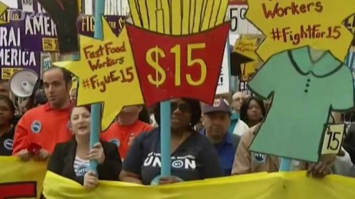 Protesty zaměstnanců McDonald's