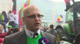 Zemědělci protestovali v Bruselu