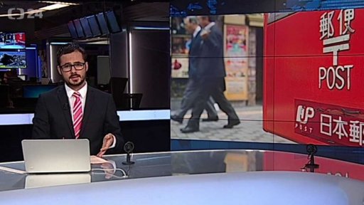 Japonská pošta vstoupila na burzu